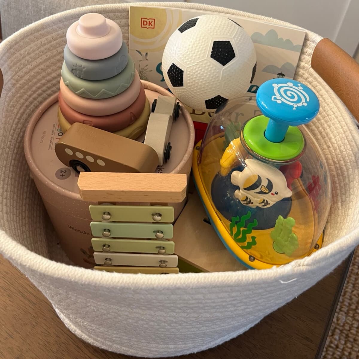 Bin of Assorted Toys